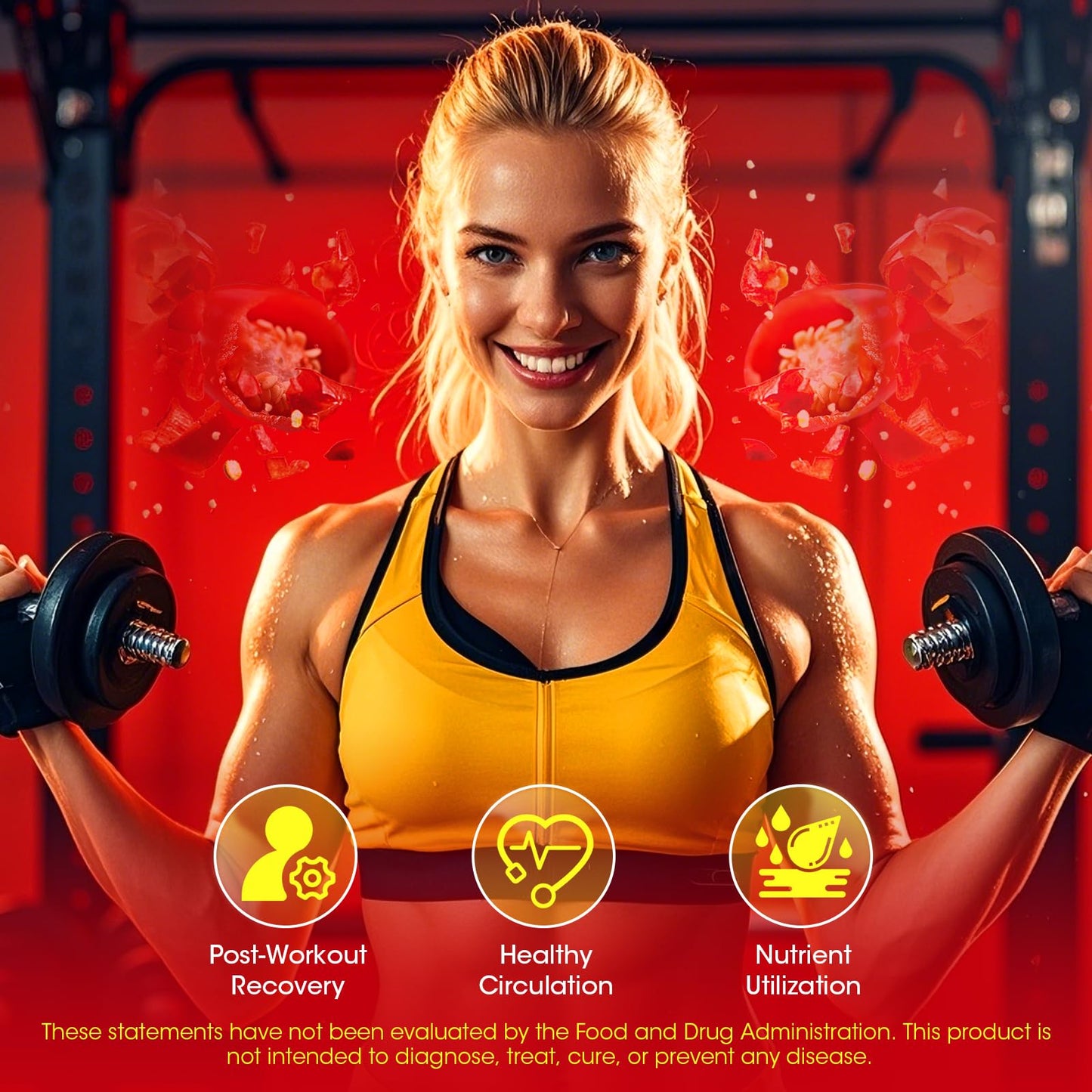 Cayenne Pepper Drops Supplement Liquid,with Hawthorn,Beet,Ginseng,Centella Asiatica,Grape,Turmeric for Energy,Circulation
