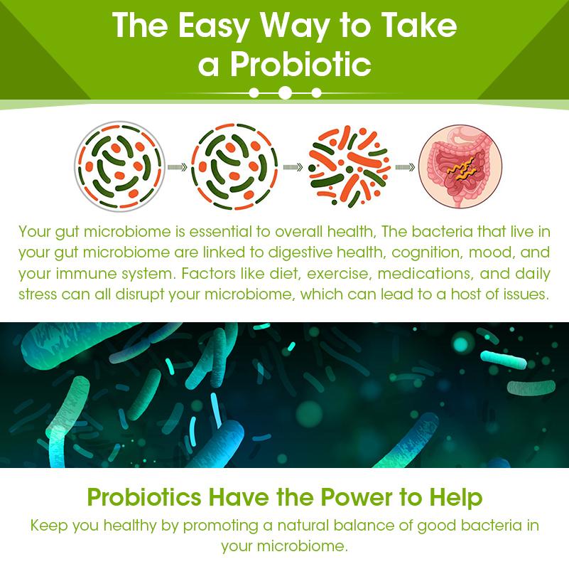 Fruit Probiotics Capsules Dietary Supplement For Digestive Health Support