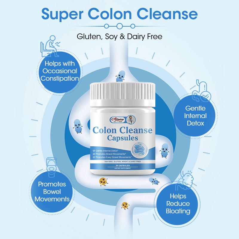 Alliwise Colon Cleanse Hard Capsules 15 days