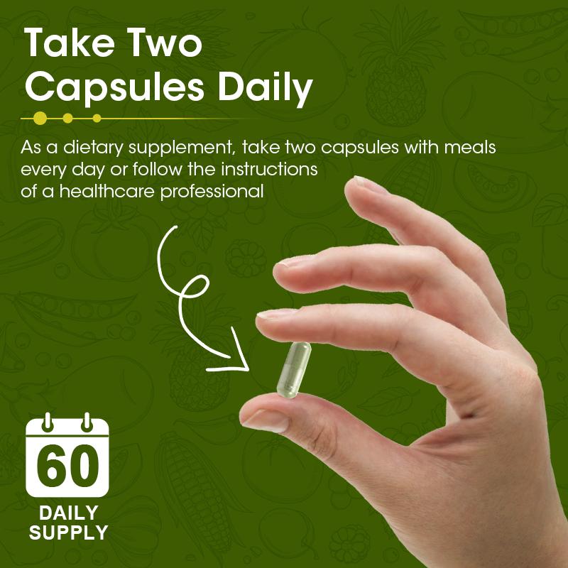 Super Veggies Capsules Dietary Supplement For Support Eye and Immune Health