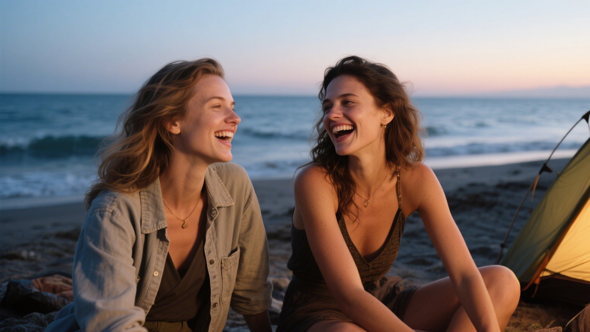 Group of friends enjoying a sunny day at the beach, representing the benefits of maintaining good health practices.