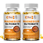 Daily Magnesium Glycinate with Vitamin B6 & D3 Gentle Support for Sleep, Mood, Muscle Comfort, and Whole-Body Wellness