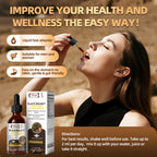 Black Walnut Wormwood Tincture – Rapid Gut Cleanse & Digestive Health with Oregano Garlic & Berberine, Wormwood Organic Tincture - Vegan & Sugar Free - 2 fl oz