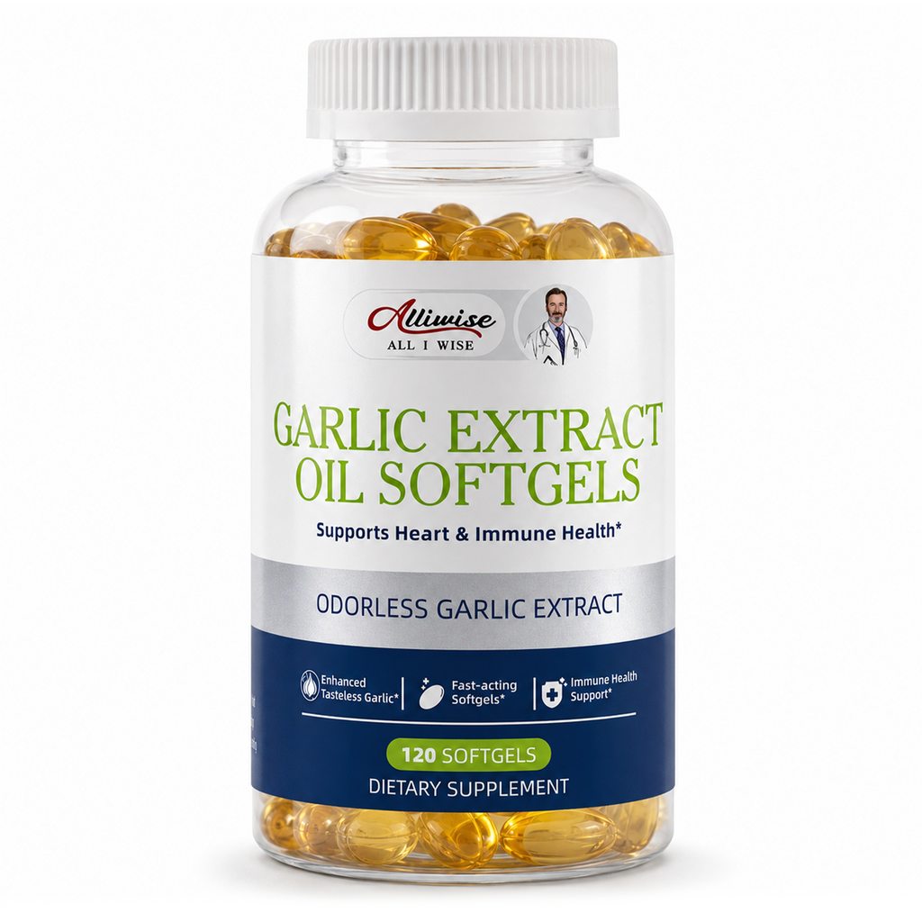 Alliwise® Odorless Garlic Extract Oil 250mg (120 Softgels)