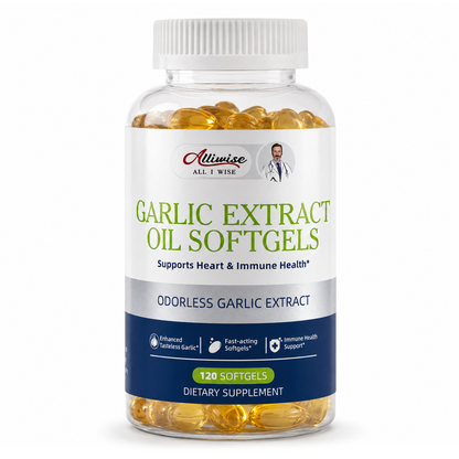 Alliwise® Odorless Garlic Extract Oil 250mg (120 Softgels)