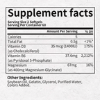 Alliwise Magnesium Glycinate 400mg, High Absorption Chelated Magnesium Supplement, Supports Muscle, Heart, and Immune Health, 120 Capsules
