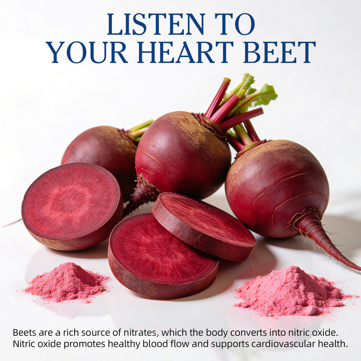Pure Beet Root Powder - Natural Nitric Oxide & Energy Booster (20 Servings / 200g)