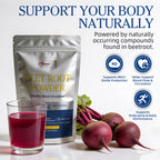 Pure Beet Root Powder - Natural Nitric Oxide & Energy Booster (20 Servings / 200g)