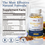 Alliwise® Vegan Omega 3-6-9 Softgels 1156mg - 120 Softgels