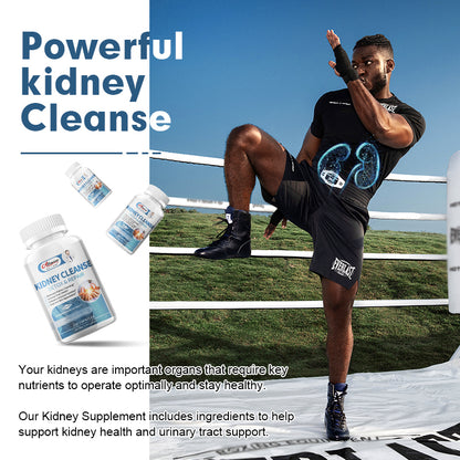 Kidney Cleanse Natural Detox & Repair Dietary Supplement Capsules 120PCS