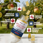 Alliwise® Apple Cider Vinegar Gummies 500mg (60 Gummies)