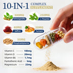Alliwise® Cortisol Supplement 788mg 10-in-1 Sleep & Stress Support - 120ct