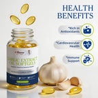 Alliwise® Odorless Garlic Extract Oil 250mg (120 Softgels)