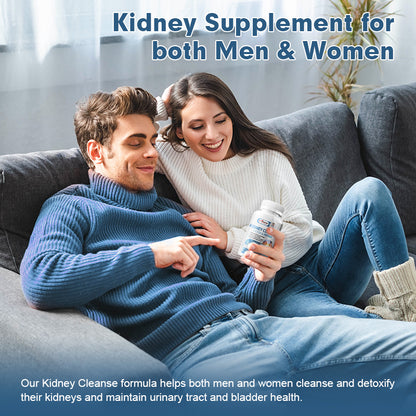 Kidney Cleanse Natural Detox & Repair Dietary Supplement Capsules 120PCS