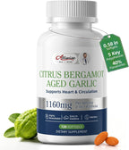 Citrus Bergamot(1160mg)& Odorless Aged Garlic | Heart & Circulation Complex
