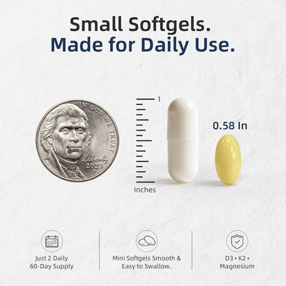 Alliwise d3 k2 Vitamin 10000 iu with Magnesium sofgels