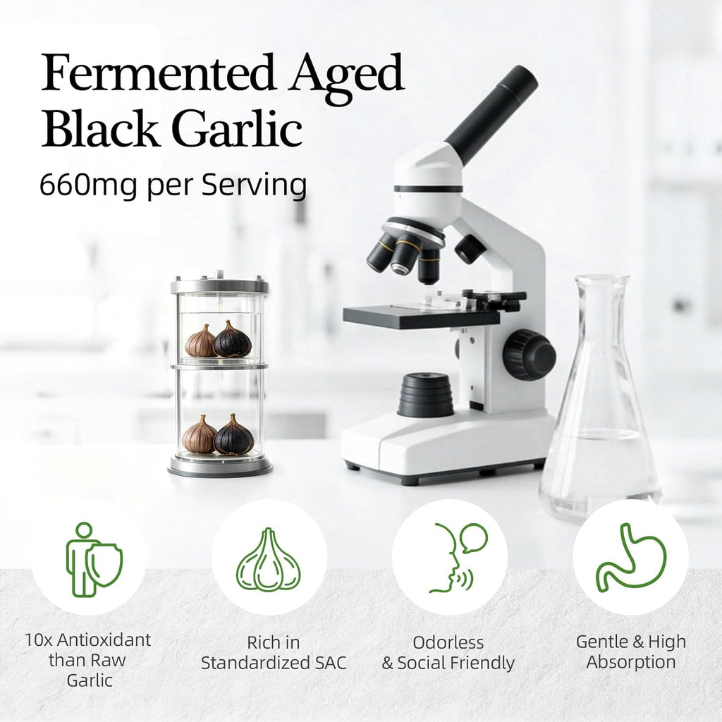 Citrus Bergamot(1160mg)& Odorless Aged Garlic | Heart & Circulation Complex