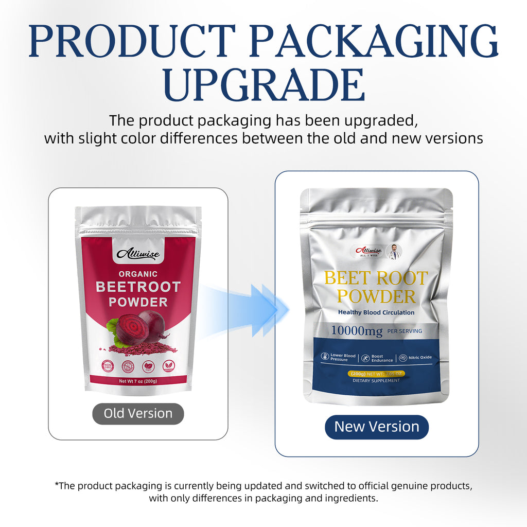 Pure Beet Root Powder - Natural Nitric Oxide & Energy Booster (20 Servings / 200g)