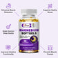 High Absorption Magnesium Glycinate 400mg Softgels Supplement, 400 mg Elemental Magnesium with 100mg Calcium - Highly Bioavailable - with Vitamin D3 & K2, for Sleep, Mood, Brain Support
