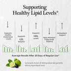 Citrus Bergamot(1160mg)& Odorless Aged Garlic | Heart & Circulation Complex