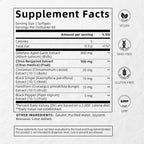 Citrus Bergamot(1160mg)& Odorless Aged Garlic | Heart & Circulation Complex