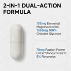 Magnesium Glycinate Capsules | 1265mg Calm & Sleep Support