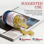 Alliwise® Apple Cider Vinegar Gummies 500mg (60 Gummies)