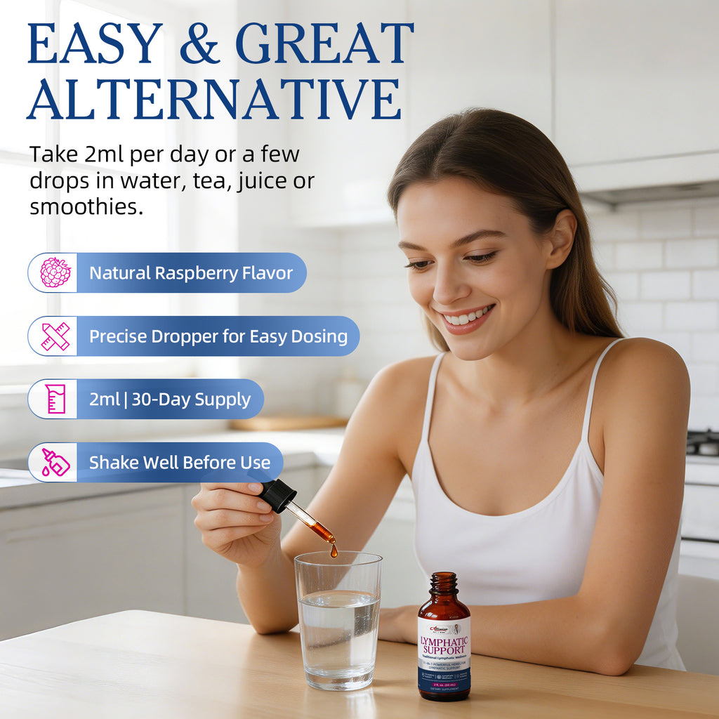 Alliwise® 11-in-1 Lymphatic Support Liquid Drops (2 fl. oz. / 60 mL)