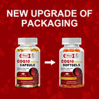 CoQ10 300mg Coenzyme Q10 Supplements 120 Softgels Antioxidant Heart Health & Energy Support
