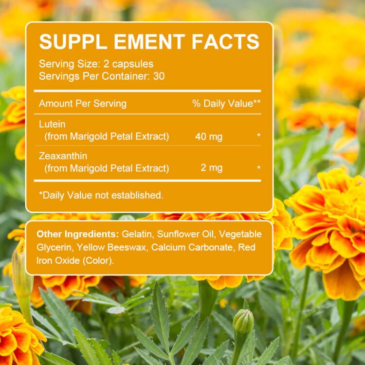 Lutein Softgels Capsules