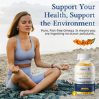 Alliwise® Vegan Omega 3-6-9 Softgels 1156mg - 120 Softgels