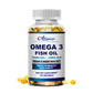 (2 Pack)Alliwise Fish Oil Softgels - Omega 3 Supplement - EPA + DHA - Heart & Brain Health Supplements - 240 Pcs