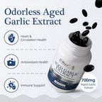 Aged Garlic Extract (600mg) | Cardiovascular Support