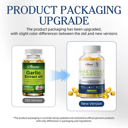 Alliwise® Odorless Garlic Extract Oil 250mg (120 Softgels)