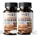 Black Walnut Wormwood Capsules, Gut Cleanse & Digestive Health with Clove Garlic Turmeric,wormwood black walnut complex, 120 Capsules, 2 Pack