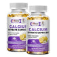 Calcium Citrate with Vitamin D - Super Absorbable Bone Health D3 Calcium Supplement for Men & Women - Muscle Function - Gluten-Free, Non-GMO – 120 Capsules(2 Pack)