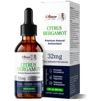 Citrus Bergamot Supplement, Citrus Bergamot Liquid Drops - Heart & Digestive Support, 2 Fl Oz (60mL)