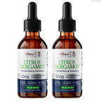 Citrus Bergamot Supplement, Citrus Bergamot Liquid Drops - Heart & Digestive Support, 4 Fl Oz, 2 Pack