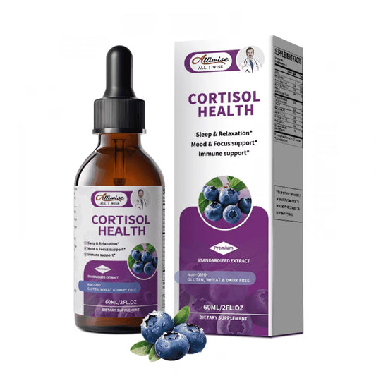 Cortisol Supplements for Women & Men, 10 in 1 Cortisol Manager Reducer with Magnesium, Ashwagandha, L-theanine - Hormone Balance & Mood Support - Sugar Free, Vegan, Non-GMO - 2 fl oz