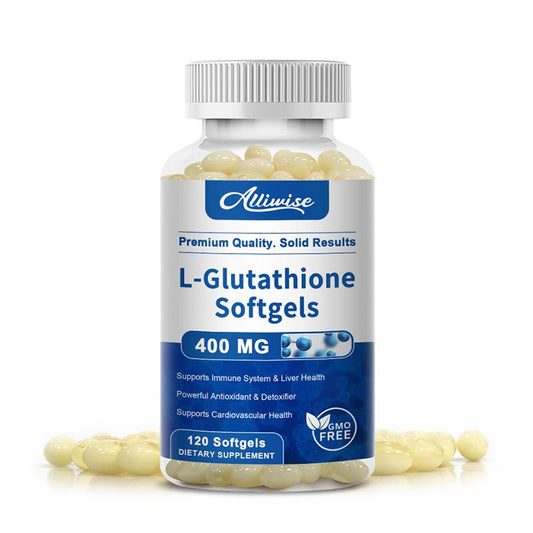 L-Glutathione 400mg Softgels 120ct Antioxidants & Immune Support