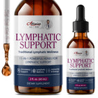 Lymphatic Drainage Drops - Immune & Lymph System Support - Lymphatic Cleanse with Echinacea & Dandelion - 2 fl oz