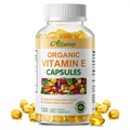Vitamin E 1000IU Softgels, Natural Antioxidant, Skin & Immune System Support Supplement for Healthy Skin, Hair, Nails, Immune & Eye Health, 120 Count
