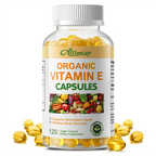 Vitamin E 1000IU Softgels, Natural Antioxidant, Skin & Immune System Support Supplement for Healthy Skin, Hair, Nails, Immune & Eye Health, 120 Count