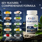Cortisol Capsules Supplement with Magnesium, Ashwagandha Rhodiola L-Theanine