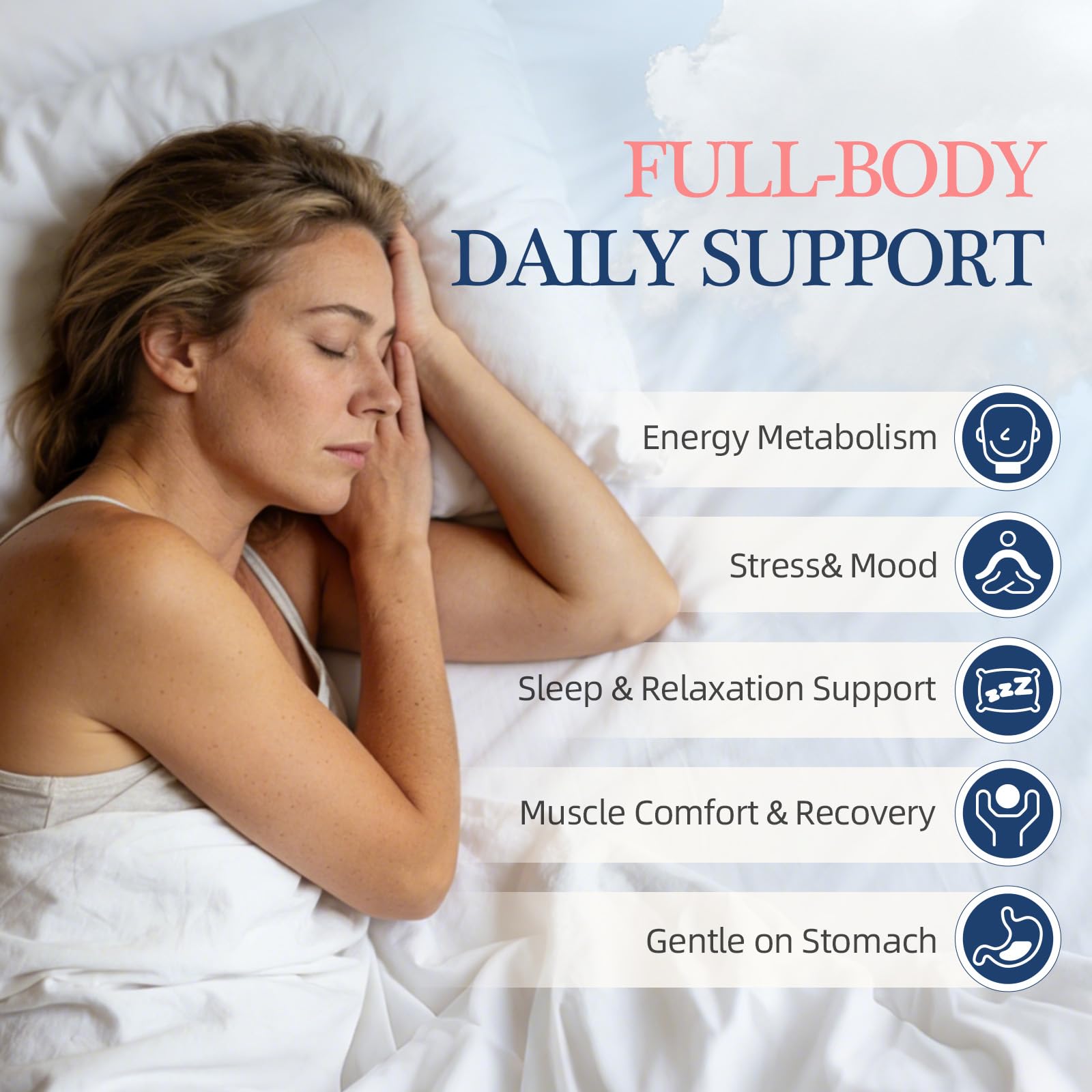 Magnesium Complex | 7-Form Chelated Blend (1000mg)
