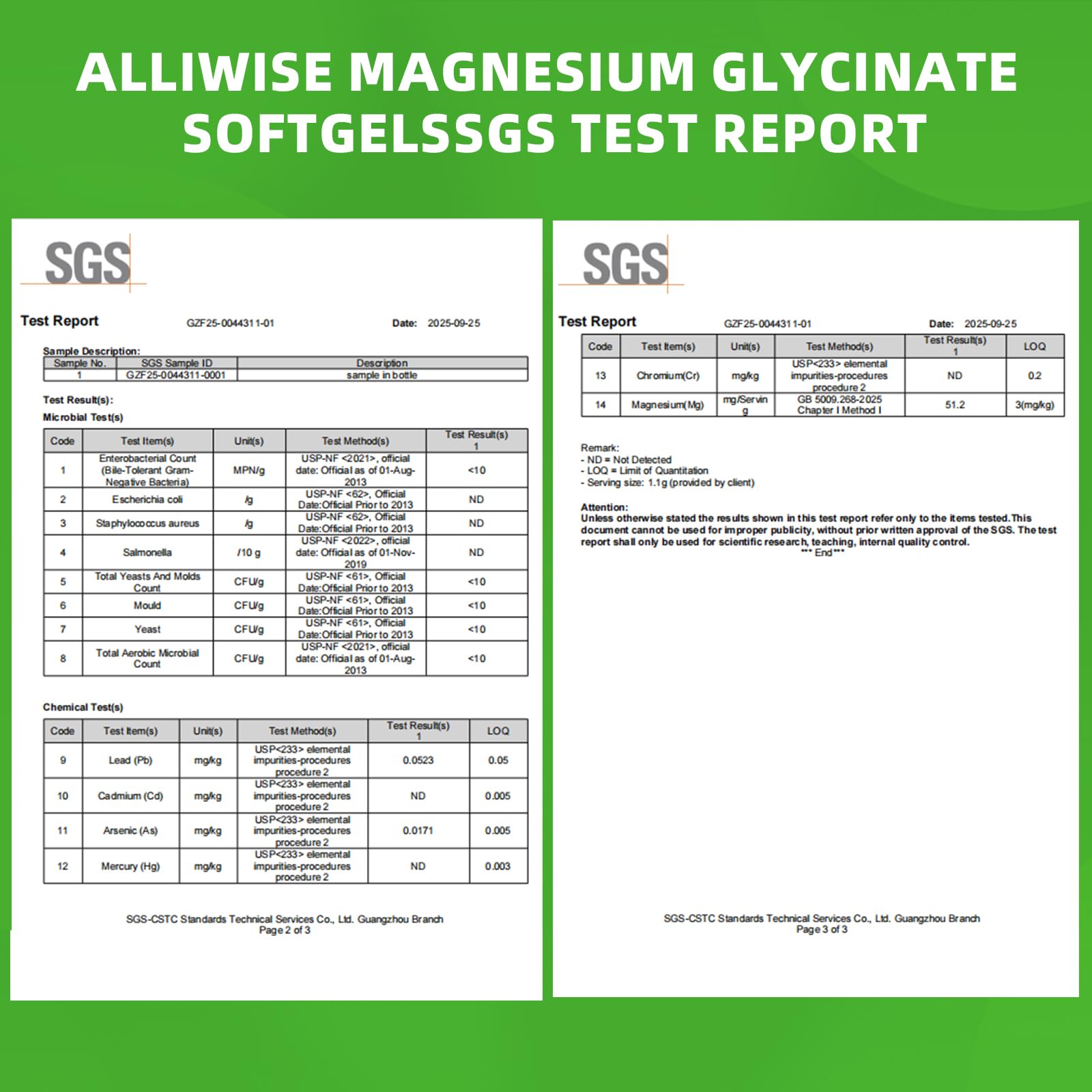 Alliwise Magnesium Glycinate 500mg Softgels – High Absorption, Easy to Swallow, Sleep & Muscle Support, Non-GMO, 120 Gelcaps (60-Day Supply)