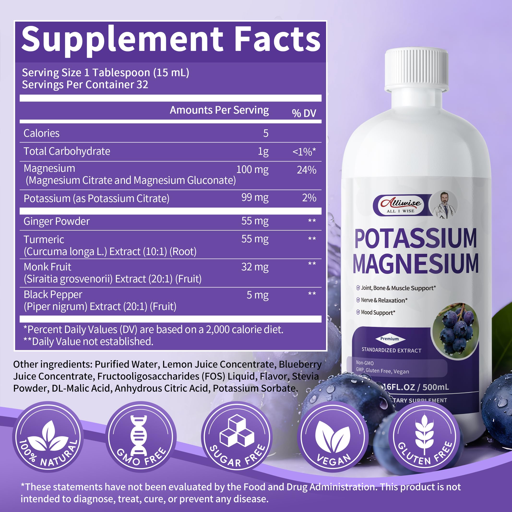 Potassium & Magnesium Drops | Muscle & Energy Support