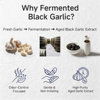 Aged Black Garlic Extract 700mg | Heart & Circulation Softgels
