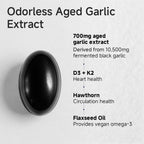 Aged Black Garlic Extract 700mg | Heart & Circulation Softgels