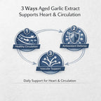Aged Black Garlic Extract 700mg | Heart & Circulation Softgels